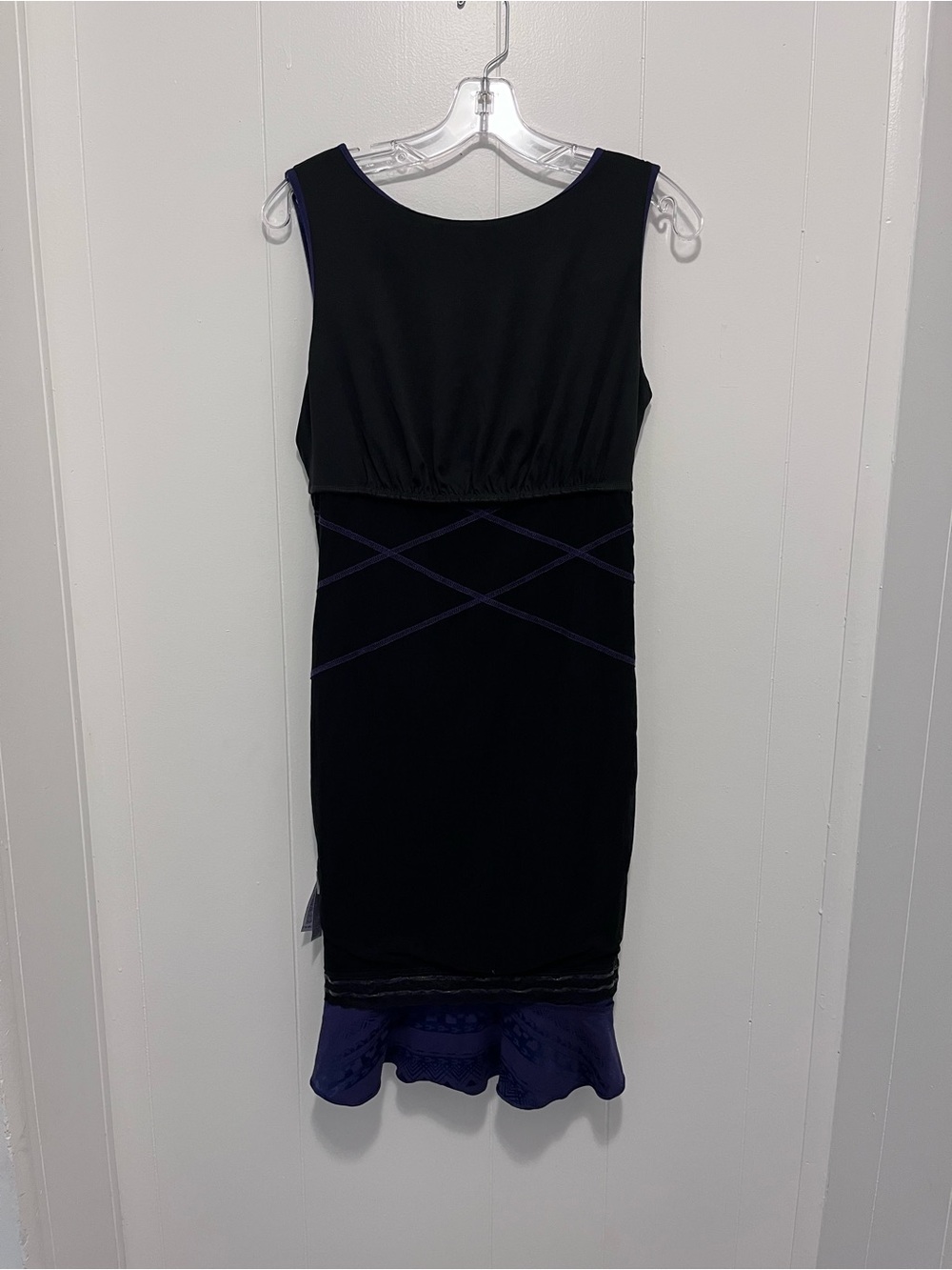 NYDJ Layla Mural Flounce Dress - Picture 10 of 12